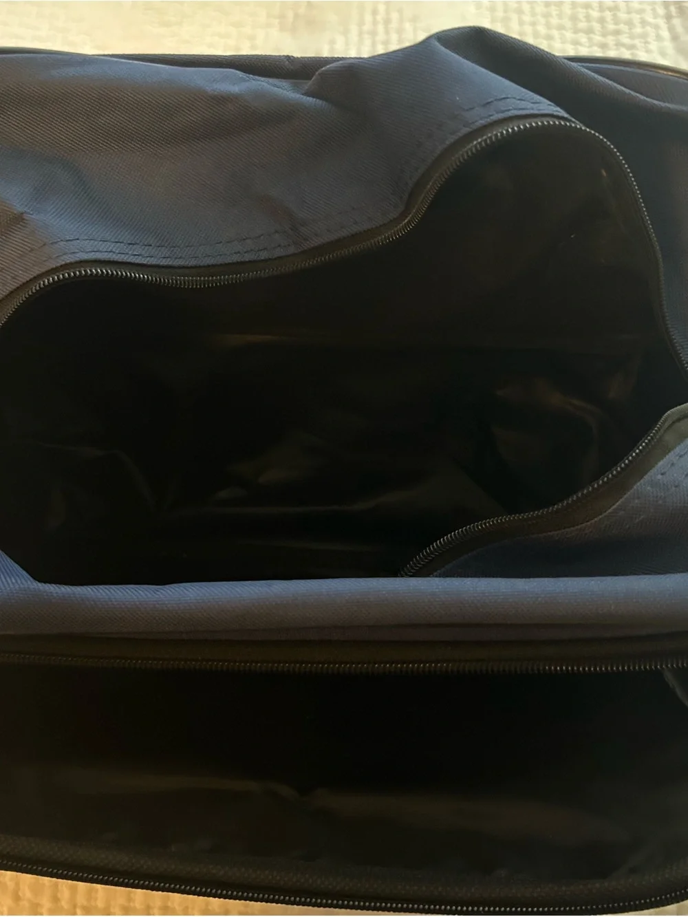 American Tourister Blue Travel Shoulder Bag - Lightweight Carry-On